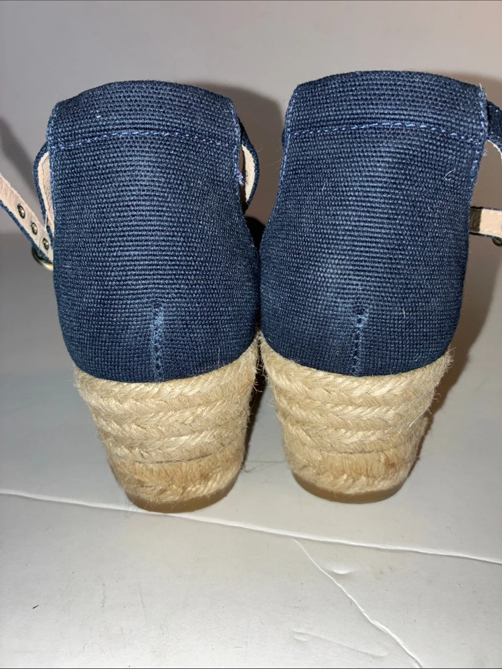 Viscata, Espadrille Wedges, Size EU 38/ US 7, Blue